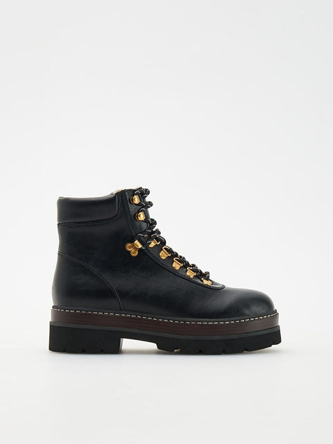 Reserved Women's Black Ankle Boots | Reserved In Lebanon