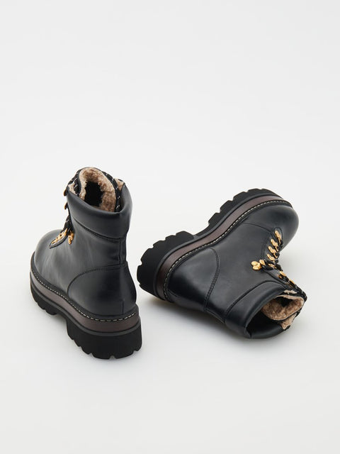 Reserved Women's Black Ankle Boots | Reserved In Lebanon