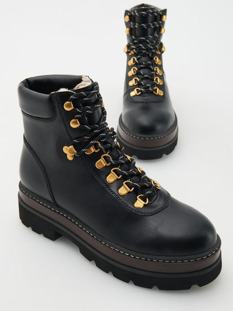 Reserved Women's Black Ankle Boots | Reserved In Lebanon