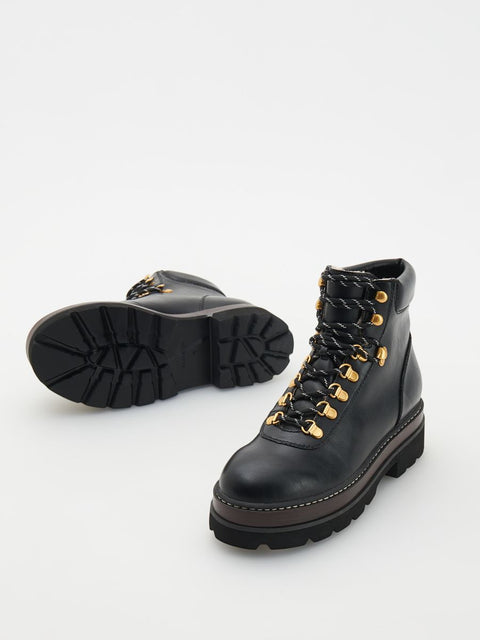 Reserved Women's Black Ankle Boots | Reserved In Lebanon