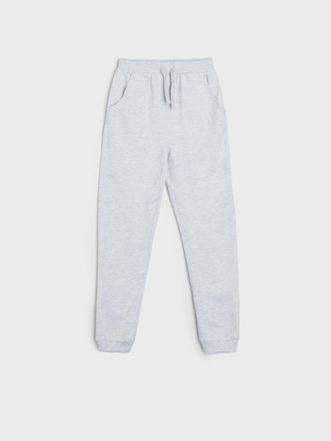 Sinsay Girl's Light Grey Jogger Sweatpants With Two Pockets | Sinsay In Lebanon