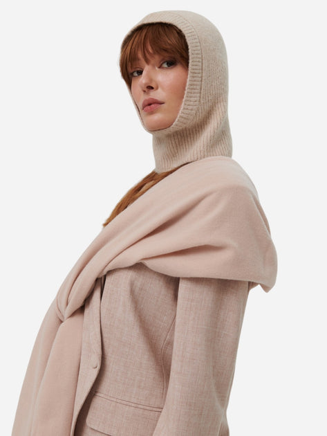 Sinsay Women's Beige Knitted Hood Hat | Sinsay In Lebanon