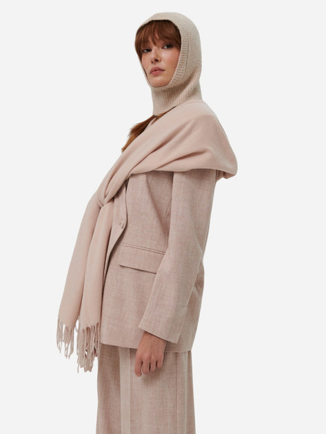 Sinsay Women's Beige Knitted Hood Hat | Sinsay In Lebanon