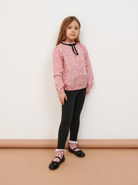Sinsay Girl's Black Pull On Leggings |Sinsay In Lebanon