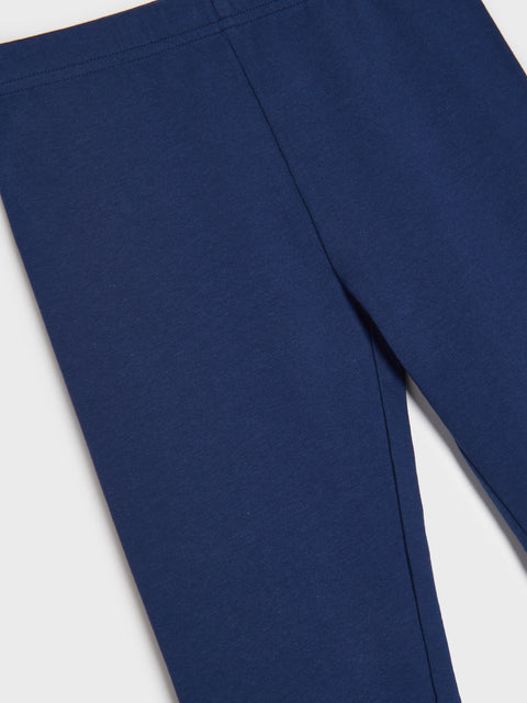 Blue pants on a white background