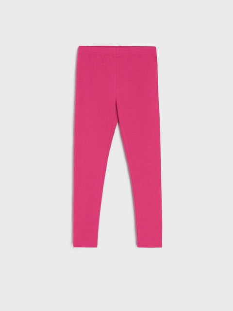 Sinsay Girl's Fuchsia Elastic Waist Leggings | Sinsay In Lebanon