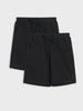 Sinsay Boy's 2-Pack Short Black AYA