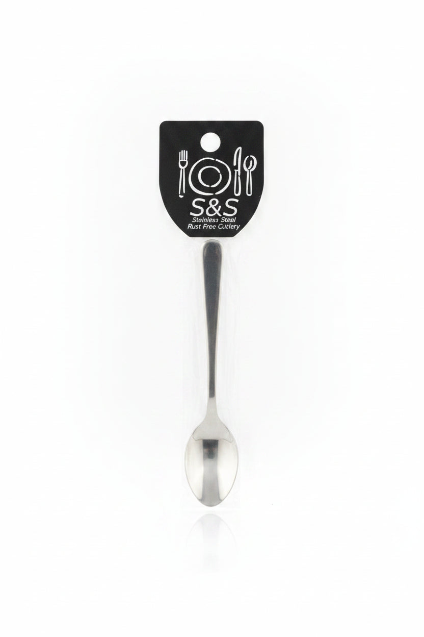 S&S Kitchen Star Stainless Steel Coffe Spoon Rust Free Cutlery(CHT/SSM)