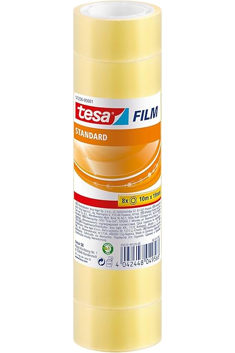 Tesa Film Pack Of 10 Adhesive Transparent Tapes| Tesa Film in Lebanon