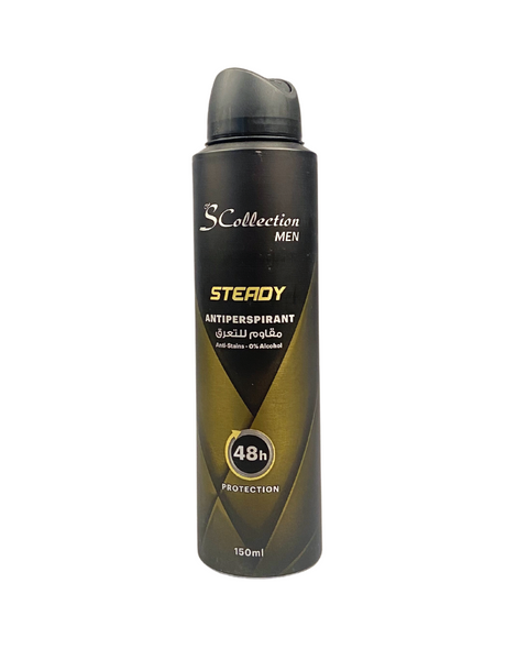 The S Collection AntiPerspirant Deodorant  Spray For Men 150ml