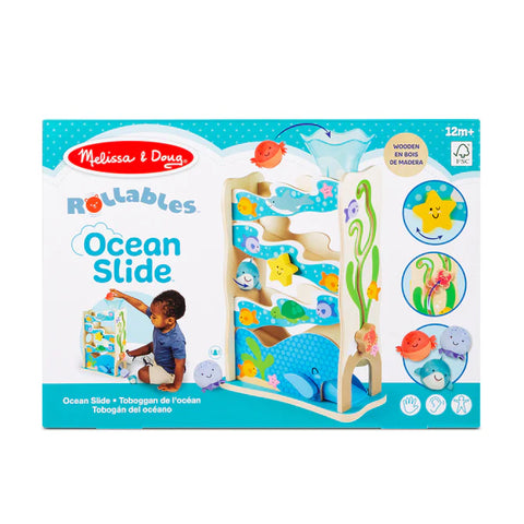 Melissa & Doug Rollables Wooden Ocean Slide | Melissa & Doug In Lebanon