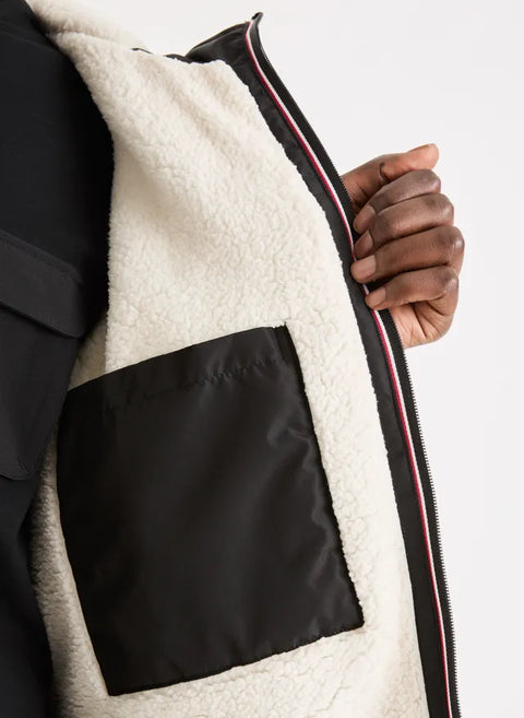 Celio Men's Black Gulong Parka Jacket | Celio In Lebanon