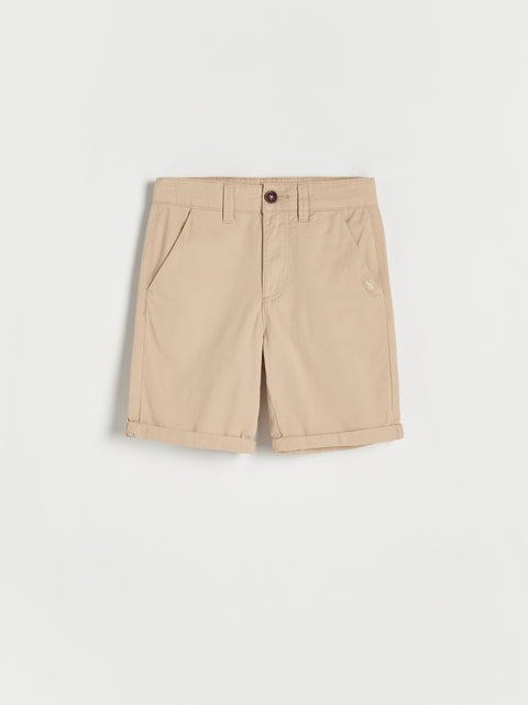Reserved Boy's Beige Bermuda Shorts | Reserved In Lebanon
