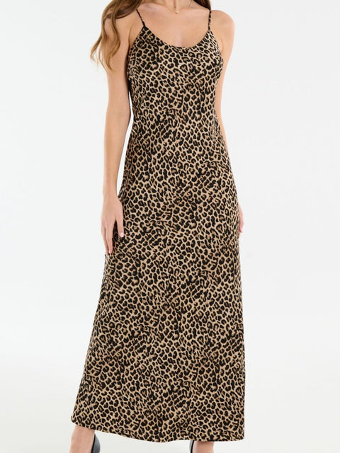 Sinsay Women's Multicolor Animal Print Maxi Dress | Sinsay In Lebanon