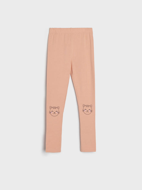 Sinsay Girl's Multicolor Cat Printed Set Of 3pcs Leggings | Sinsay In Lebanon