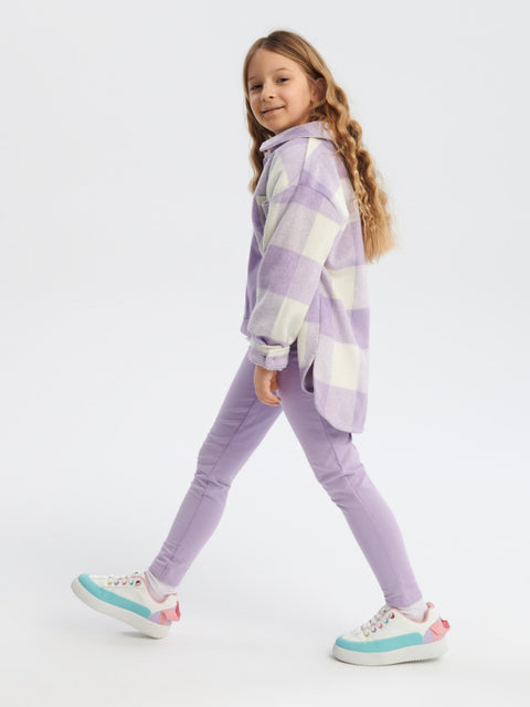 Sinsay Girl's Lavender Leggings | Sinsay In Lebanon