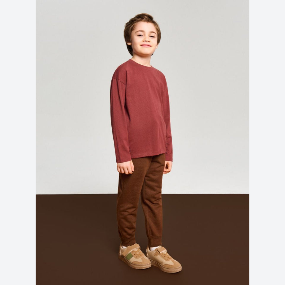 Sinsay Boy's Brown, Navy ,and Dark Green With Drawstring 3 Pack Sweatpants