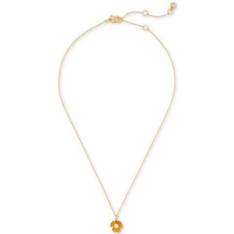 Kate Spade Women's Gold Flower Pearl Necklace|Kate Spade in Lebanon