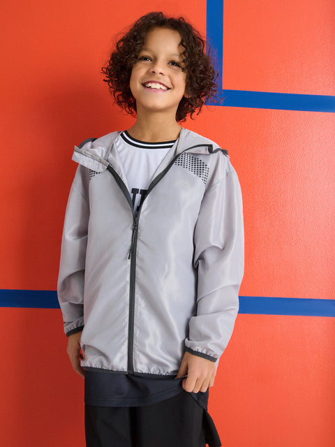 Sinsay Boy's Light Grey Active Sports Jacket | Sinsay In Lebanon