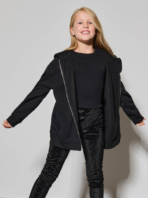 Sinsay Girl's Black Leggings With Glitters | Sinsay In Lebanon