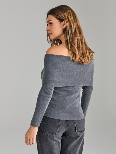 Sinsay Women's Grey Slim Fit Blouse   | Sinsay in Lebanon