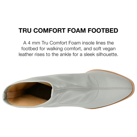 Journee Collection Women's Grey Gizzel Stiletto Boots | Journee Collection In Lebanon