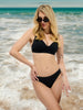 Sinsay Women's Black Adjustable Straps Bikini Top | Sinsay In Lebanon