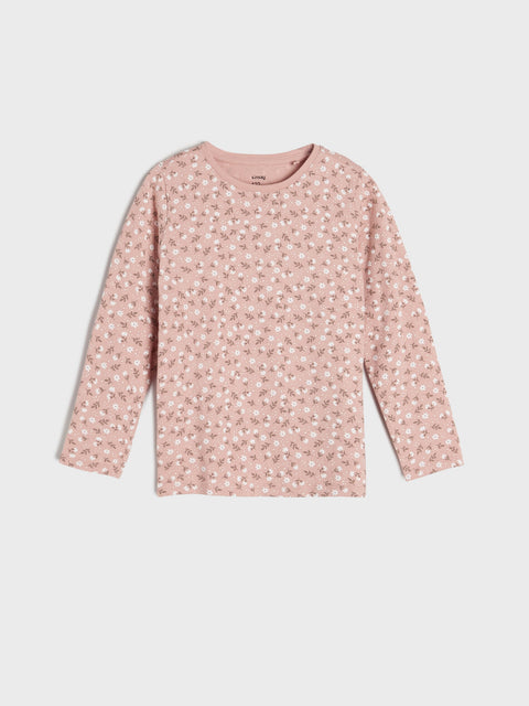 Sinsay Girl's Light Grey/Dusty Rose Long Sleeve Blouse 2-pack | Sinsay In Lebanon