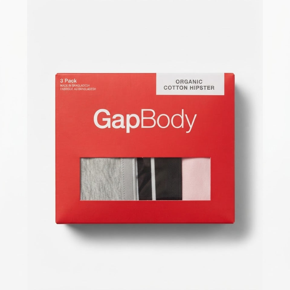Gap Women's Multicolor Cotton Hipster Pack Of 3 Briefs