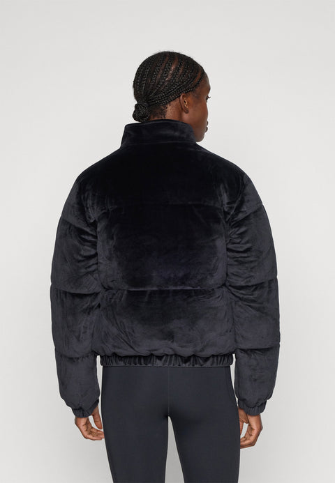 Guess Women's Black Couture Zip-Front Puffer Jacket | Guess In Lebanon