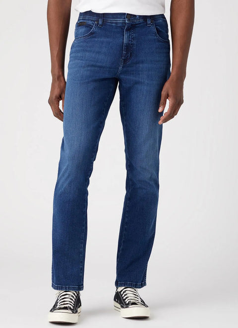 Wrangler Men's Dark Blue Apollo Texas 822 Slim Jeans |Wrangler In Lebanon
