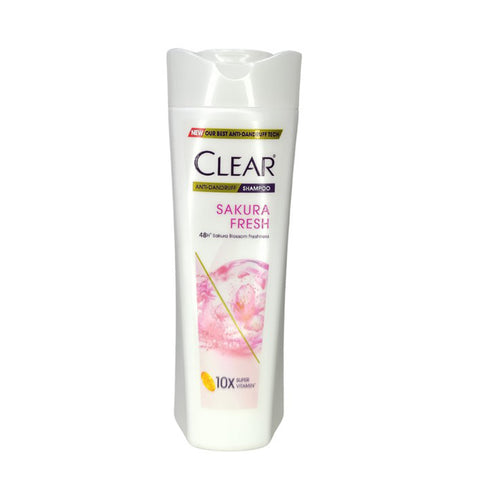 Clear Anti-Dandruff Sakura Fresh 10x Super Vitamin Shampoo 300ml | Clear In Lebanon