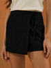 Sinsay Men's Black Viscose And Linen Blend Skirt-Shorts | Sinsay In Lebanon