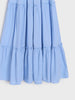 Sinsay Women's Light Blue Tiered Maxi Dress | Sinsay In Lebanon