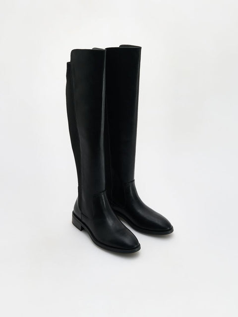 Reserved Women's Black Knee High Boot |Reserved In Lebanon