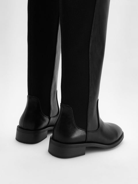 Reserved Women's Black Knee High Boot |Reserved In Lebanon