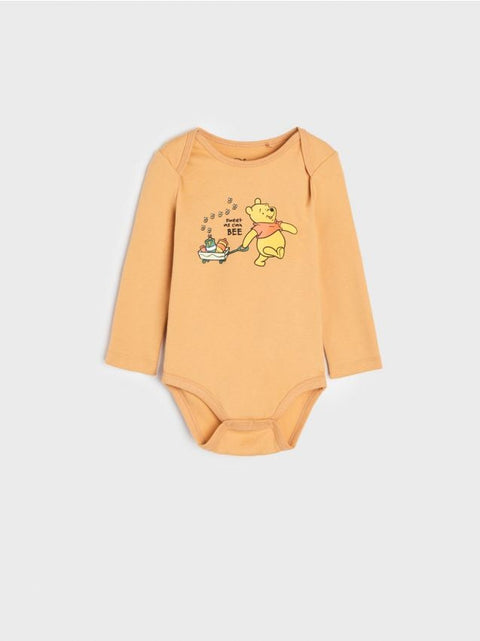 Sinsay Baby Boy's Beige Winnie the Pooh Bodysuit | Sinsay In Lebanon