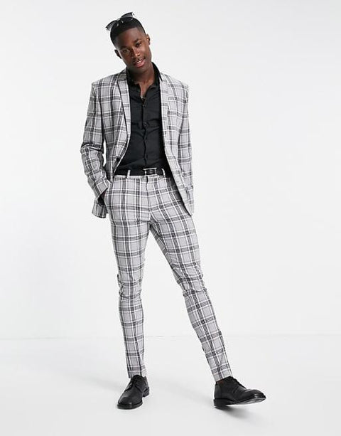 Asos Design Men's Grey Blazer ANF3323