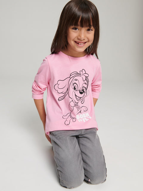 Sinsay Girl's Pink PAW Patrol Long Sleeve Blouse | Sinsay In Lebanon