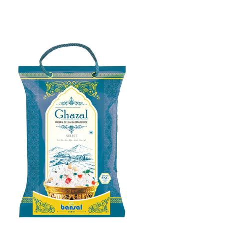 Ghazal Indian Sella Basmati Rice 5kg |Ghazal In Lebanon