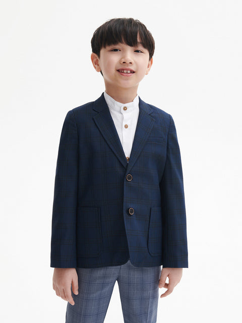 Reserved Boy's Navy Elegant Slim-Fit Jacket | Reserved In Lebanon