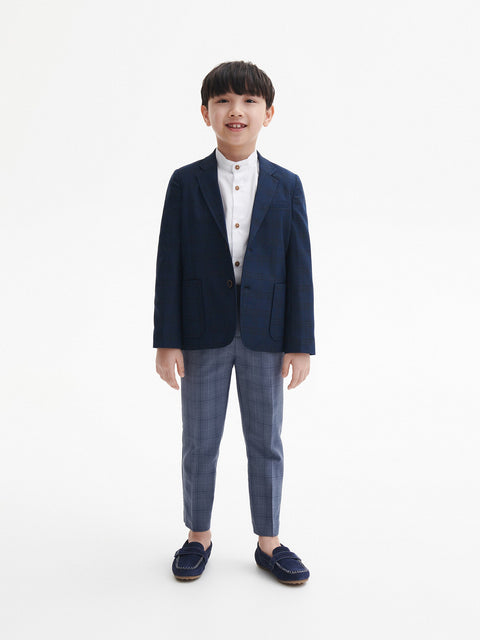 Reserved Boy's Navy Elegant Slim-Fit Jacket | Reserved In Lebanon