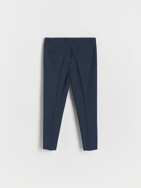 Reserved Boy's Navy Elegant Slim Trousers | Reserved In Lebanon