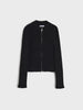 Sinsay Girl Black Ribbed Zip-Up Sweater  | Sinsay in Lebanon