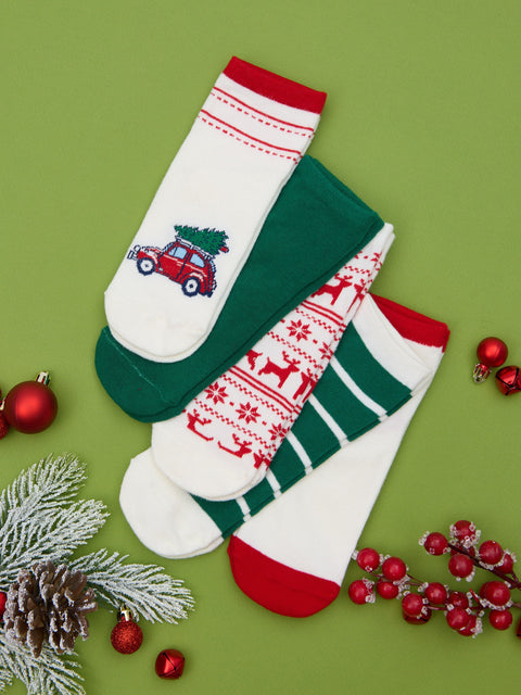 Sinsay Boy's Multicolor Elongated 5 pairs Socks| Sinsay in Lebanon