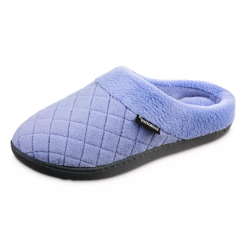 Isotoner Women’s Purple Periwinkle Terry Quilted Clog Slippers | Isotoner in Lebanon