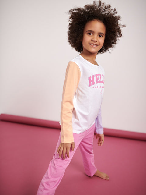 Sinsay Girl's Multi Color Printed Pijama Set | Sinsay In Lebanon