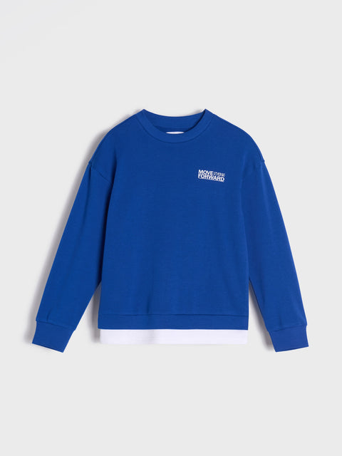 Sinsay Boy's Blue Long Sleeve Sweatshirt |Sinsay  in Lebanon