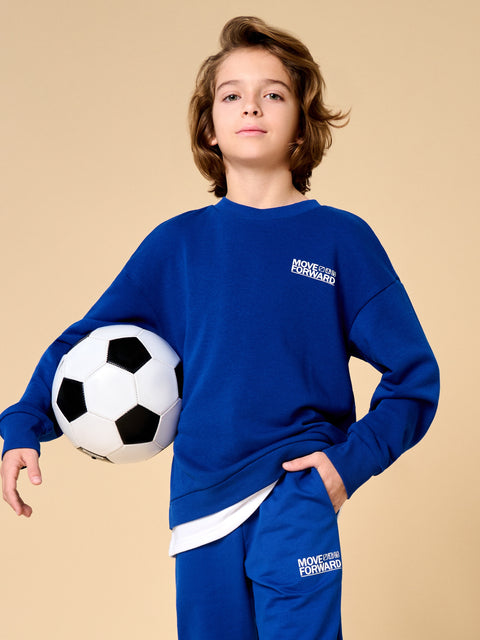 Sinsay Boy's Blue Long Sleeve Sweatshirt |Sinsay  in Lebanon