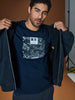 Sinsay Men's Navy Printed Regular Fit T-Shirt | Sinsay In Lebanon